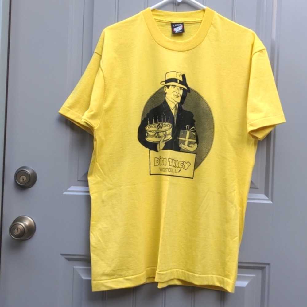 Dick Tracy 60th Anniversary Woodstock T-Shirt XL